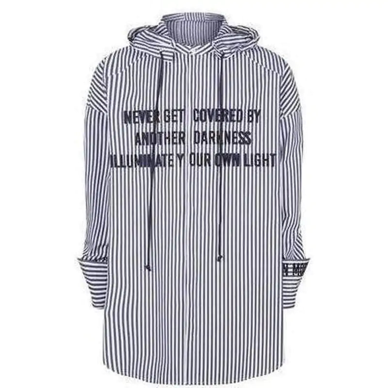 Darkness & Light Striped Shirt