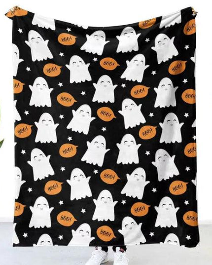 Spooky Comfort Flannel Blanket