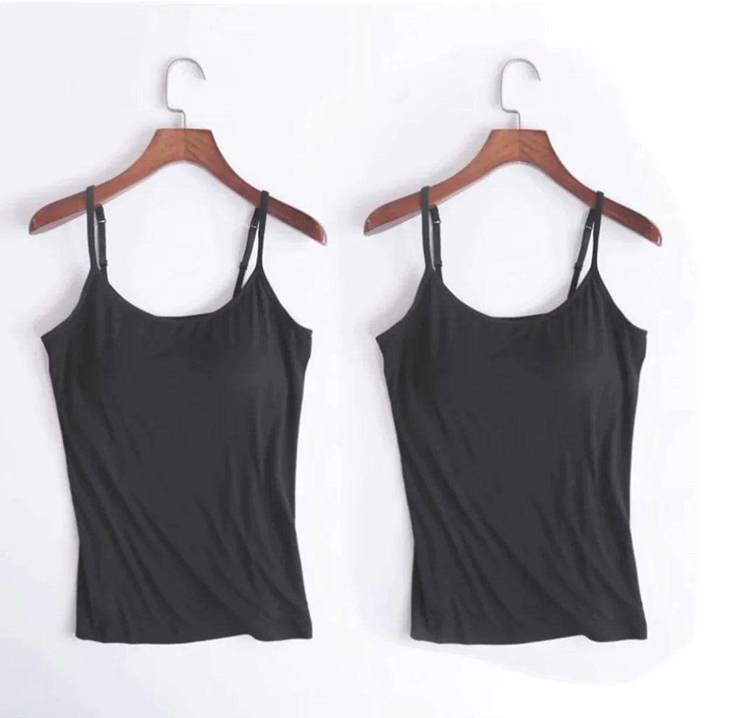 Built-In Bra Sleeveless Yoga Sports