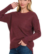 H DK BURGUNDY / L/XL