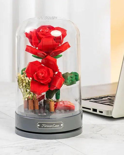 Building Block Flower Music Box