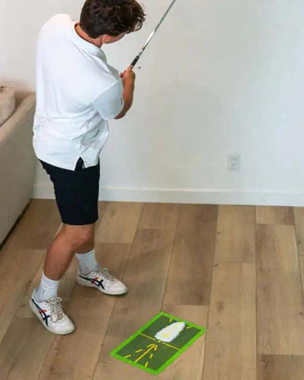 Golf Training Mat for Swing Detection