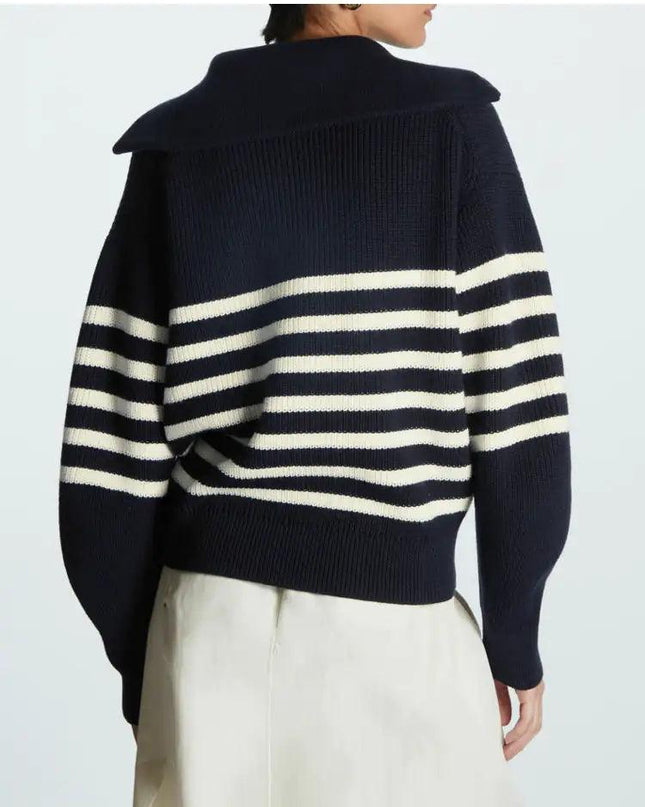 Striped Knitted Sweater