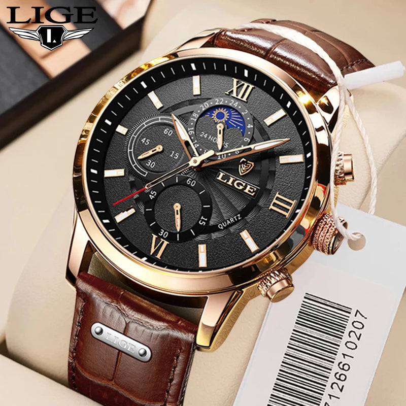 Leather Quartz Luxury Watches