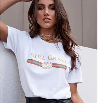 Girl Gang Fashion T Shirt