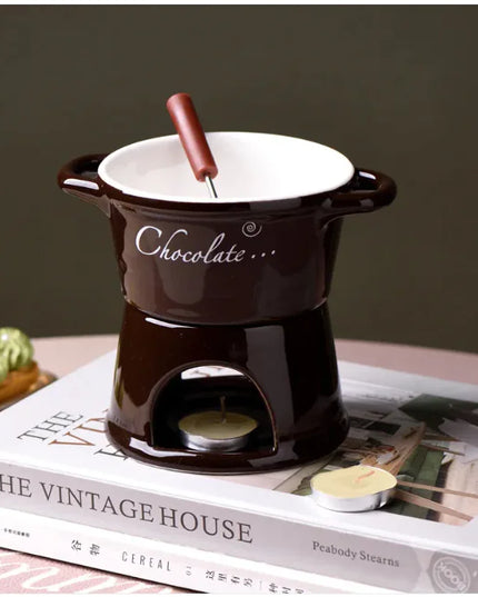 Mini Fondue Pot - Cheese & Dessert Melting Cup