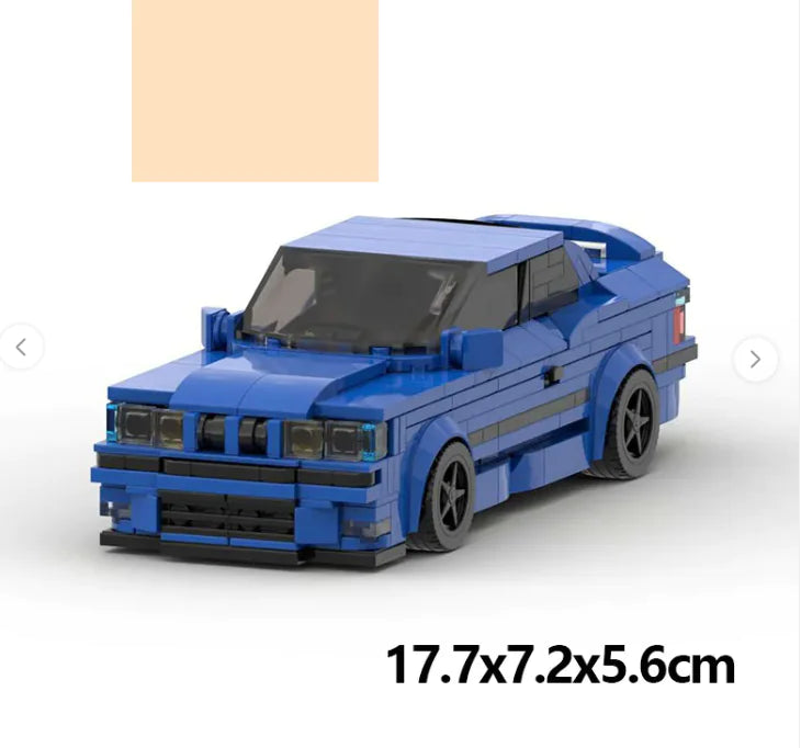 E36 Building Blocks Toy Car Model