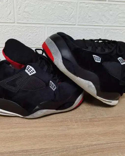 Black Retro Inspired Novelty Sneaker Slippers