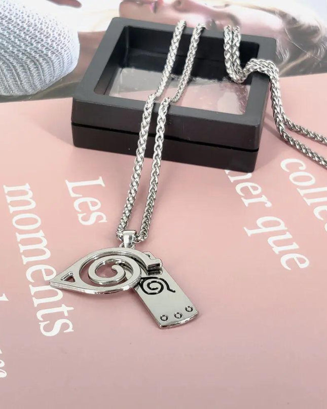 Japanese Ninja Pendant Necklace