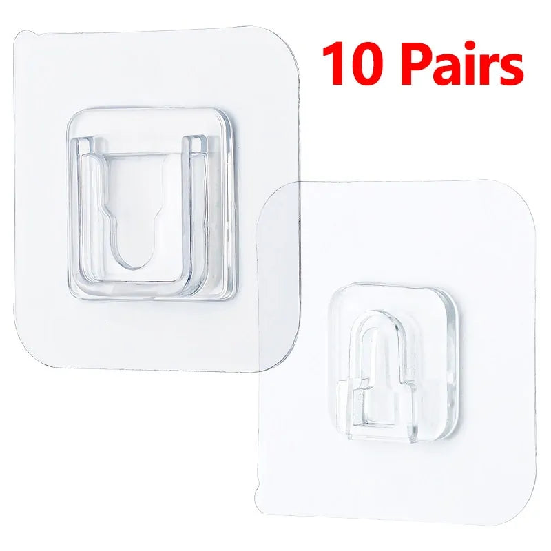 Double-Sided Adhesive Wall Hooks Hanger