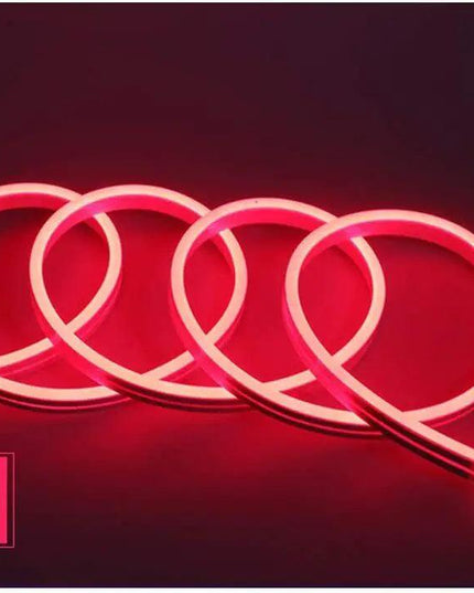 1M 2M 3M 5M 12V Flexible Sign Neon Lights Silicone Tube LED Strip Waterproof USA