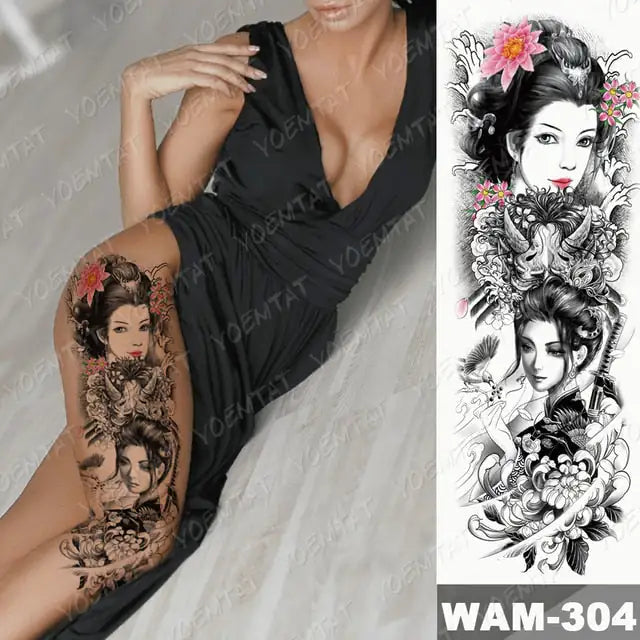 Realistic Luxury Tattoo Modern Design