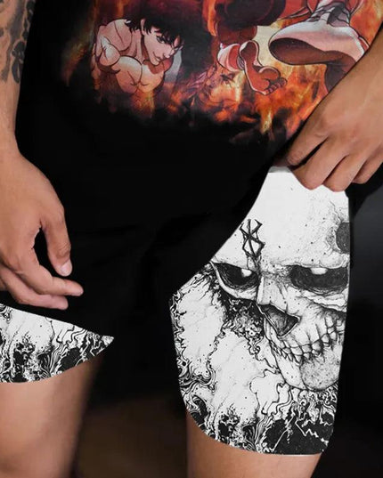 2 in-1 Compression Shorts for Men