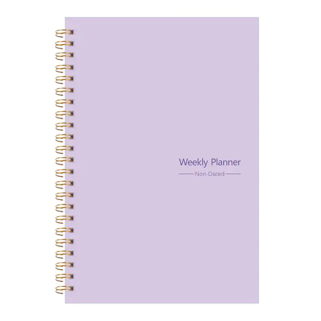 Notebook Diary Weekly Planner