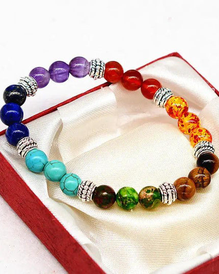 Natural Crystal Healing Anxiety Bracelet
