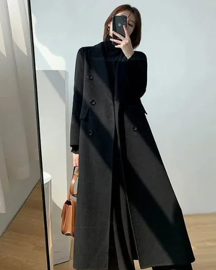 Loose Fit Woolen Coat