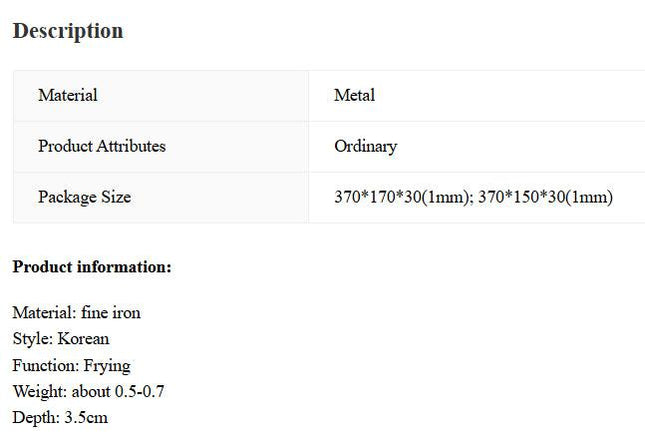 Korean Non-Stick Omelette Pan