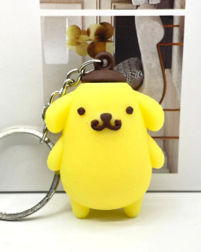 Cartoon Anime Figure Keyringa