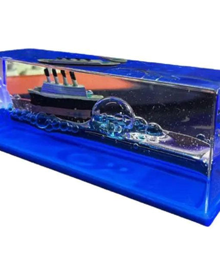 Fluid Liquid Drift Bottle Decoration