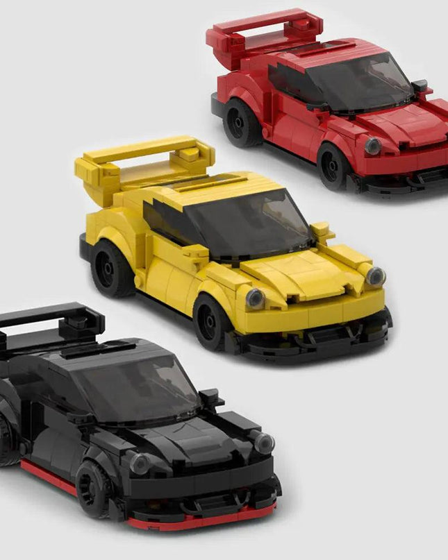MOC Supercar  Champion Racing Building Blocks Urban Creative 911RWB