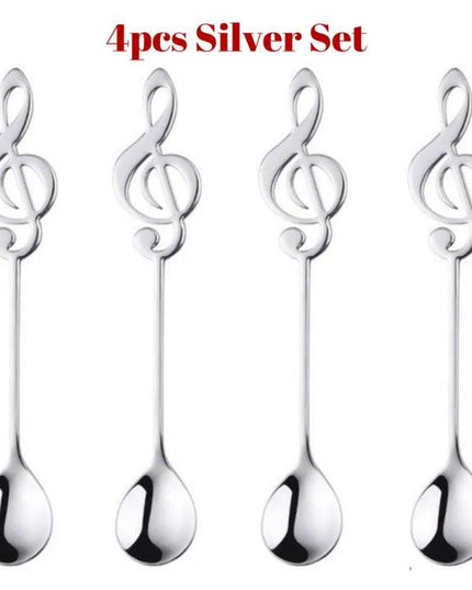 Musical Note Coffee Spoons