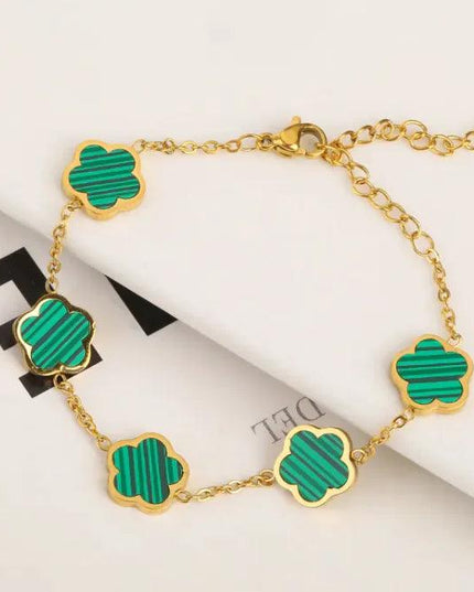 Flora Petal Stainless Jewelry Set