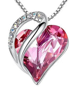 NE22016 Light Red / 925 Silver