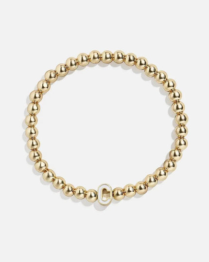 Initial Bracelet Set