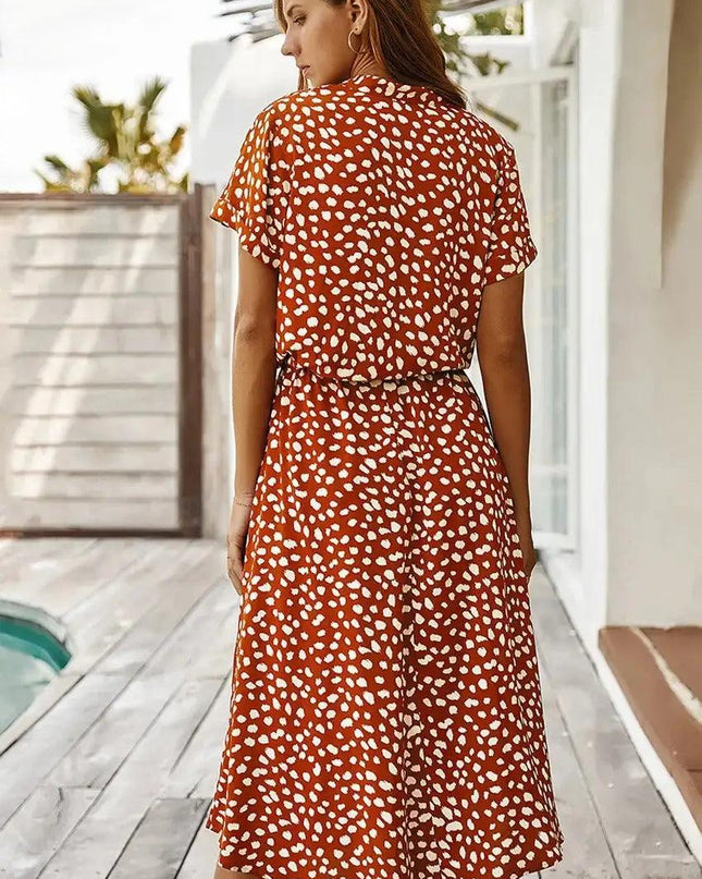 Vintage Polkadot Dress