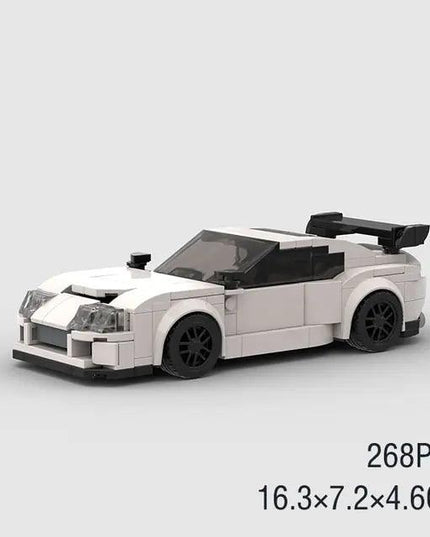 Toyota Supra Sport Car Building Brick
