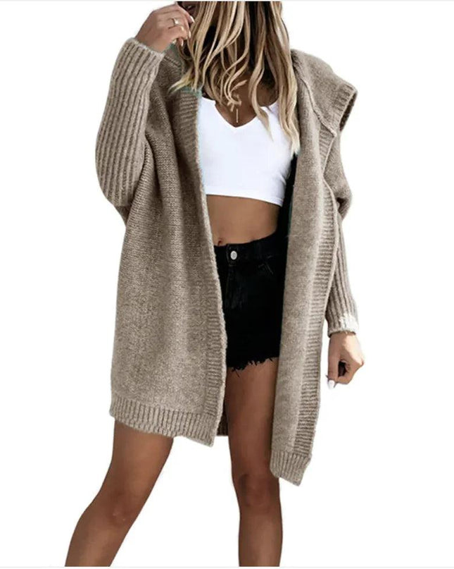 Loose knit cardigan