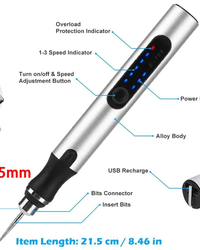 USB Cordless Rotary Tool Kit