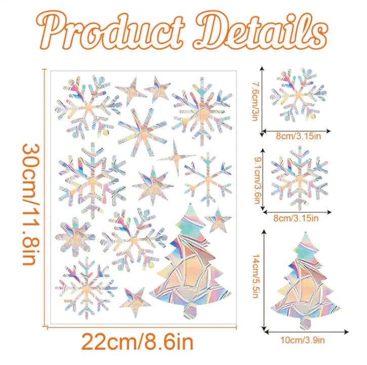 Rainbow Prism Suncatcher Sticker