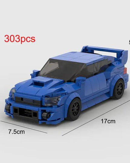 Subaru STI Garage Toy Car