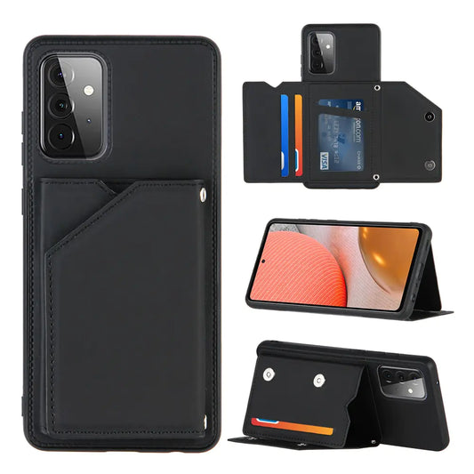 PU Leather Wallet Case For Samsung