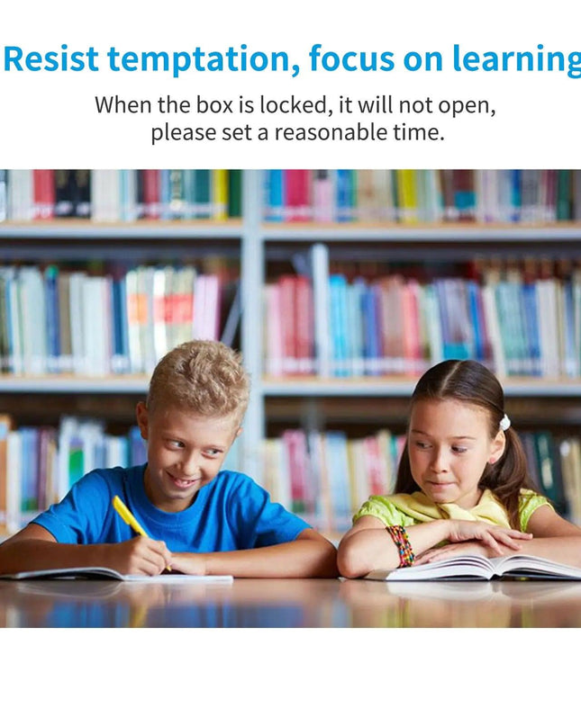 Portable Smart Timer Phone Locker Box