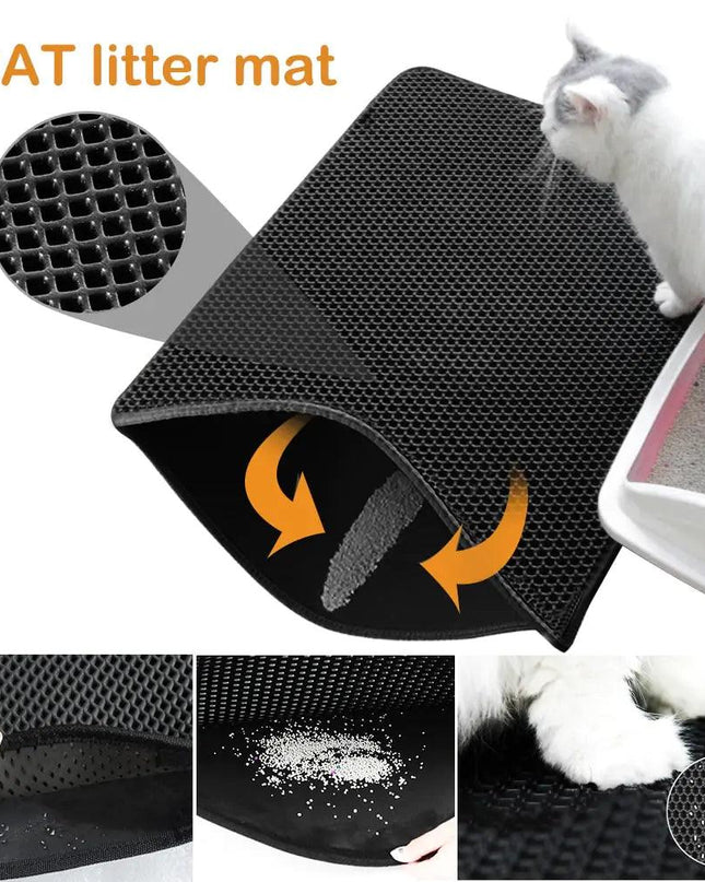 Waterproof and Non-slip Cat Litter Mat