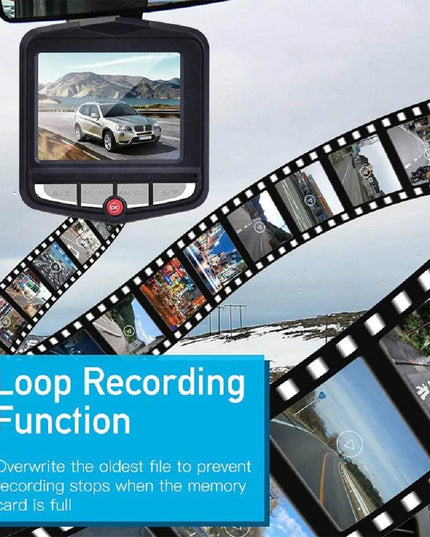 2.4'' Full HD 1080P Dash Cam Car DVR Front or Rear Camera Night Vision G-sensor