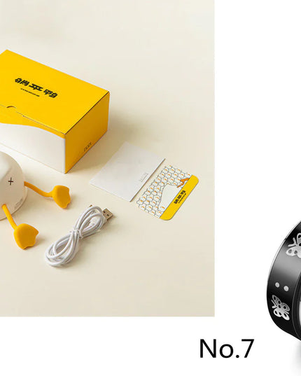 Lie-Flat Duck Silicone Night Light