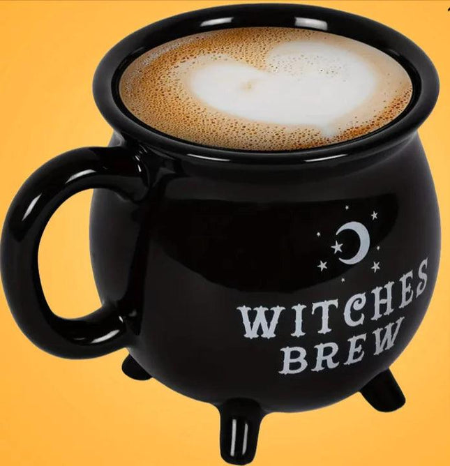 Spooky Sips: Enchanting Ceramic Witch Coffee Mug
