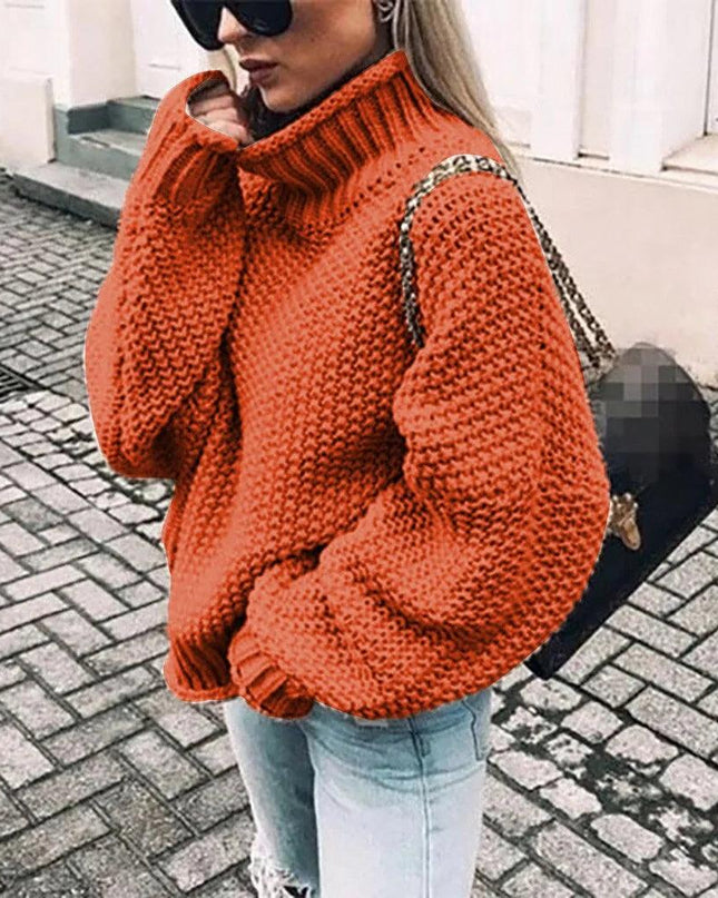 Knitted Turtleneck Sweater