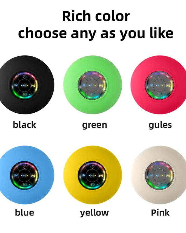 Waterproof Wireless Bluetooth Speaker