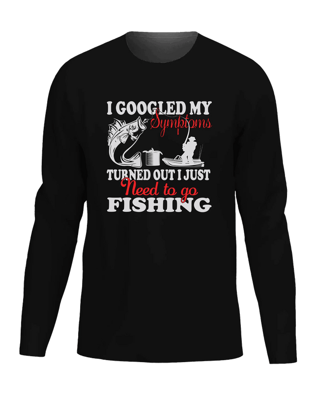 Fishing Symptoms Long Sleeve Shirt