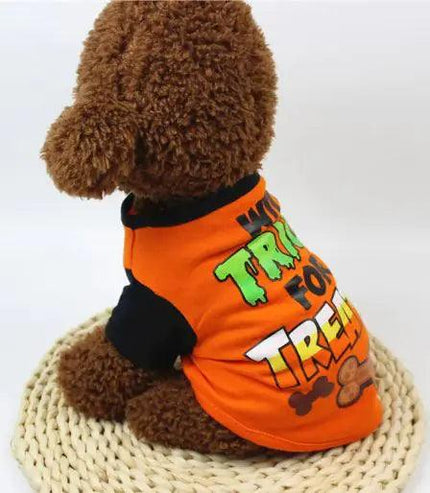 Funny Halloween T-Shirt for Cats & Small Dogs