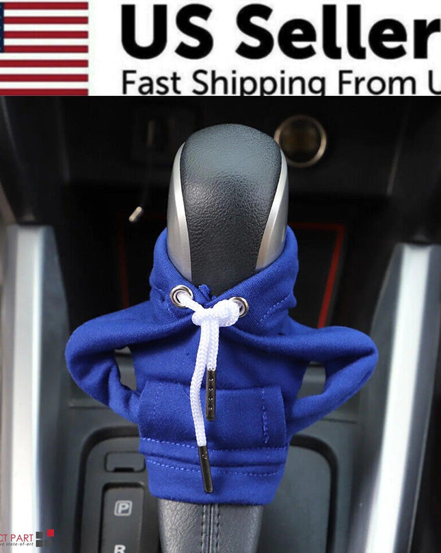 Car Gear Shift Cover Mini Hoodie Gear Shift Cover for Car Shifter Interior Trim