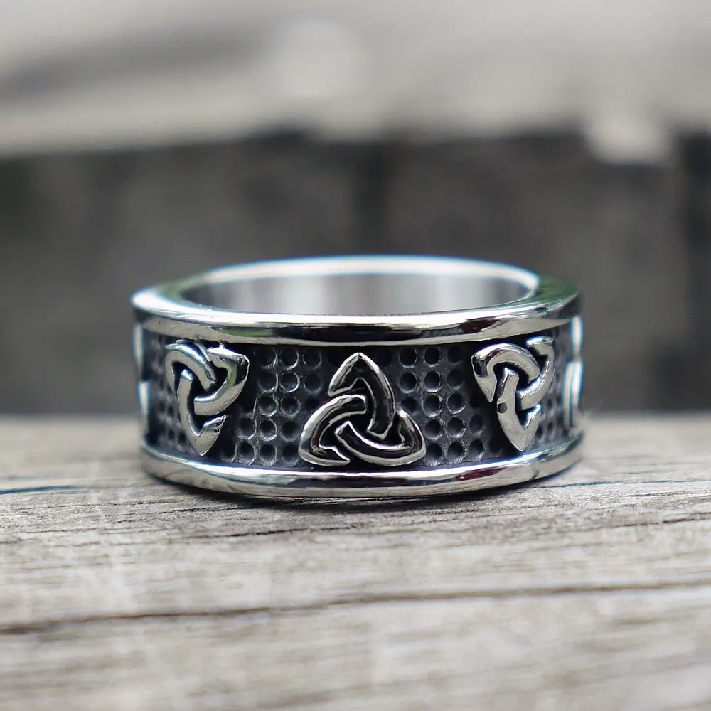 Viking Stainless Steel Celtics Knot Ring