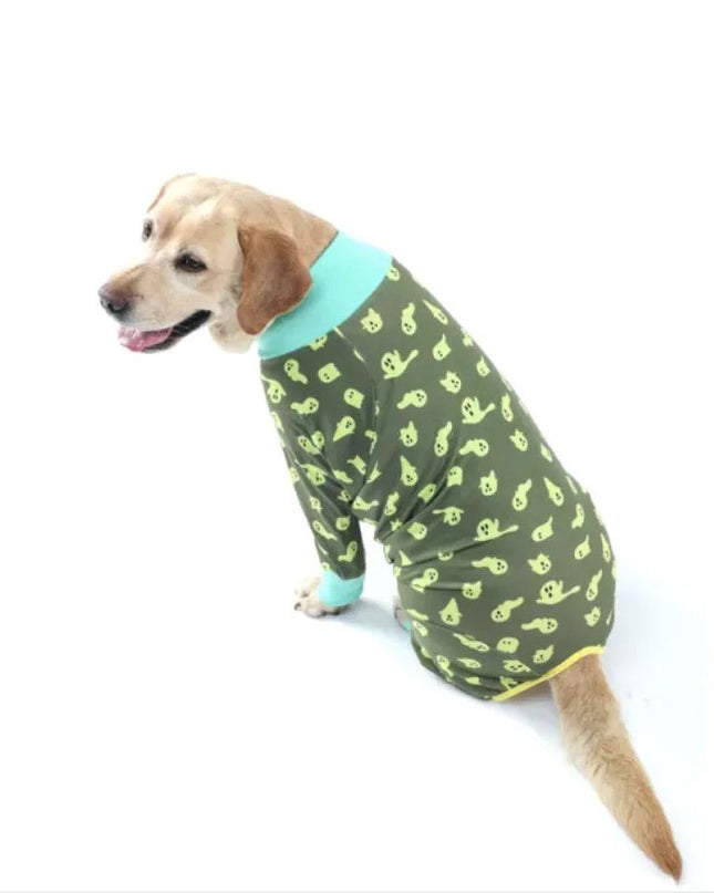 Dog Long Sleeve Homewear Pet Four-legged Clothes