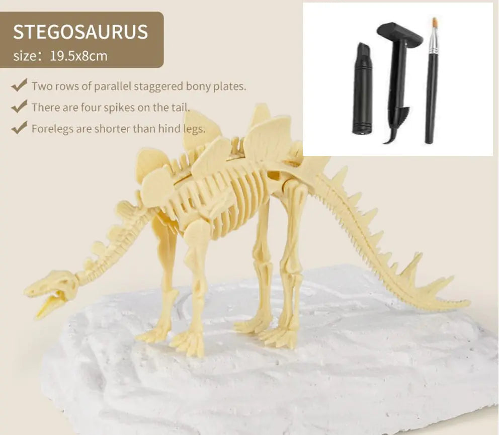 Dinosaur Fossils Archaeological Excavation Toy