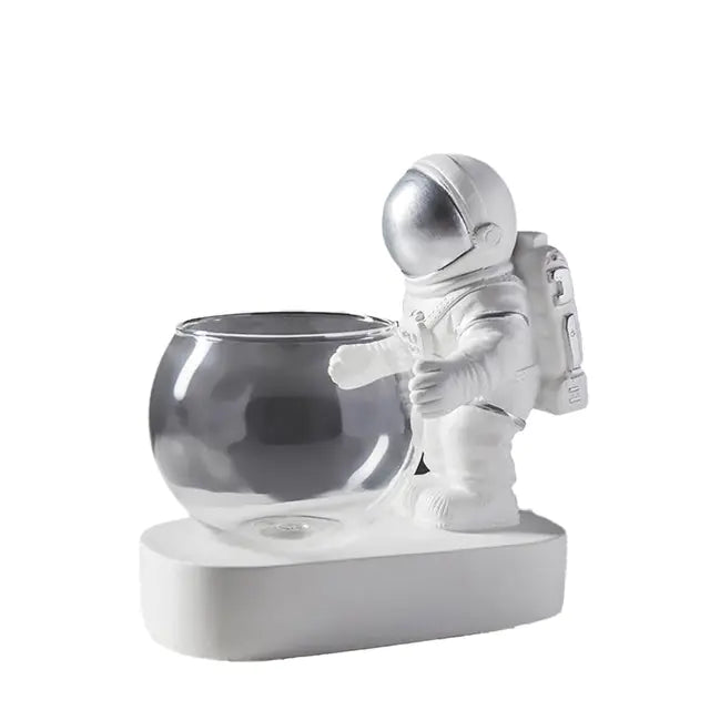 Nordic Astronaut Resin Decorative Flowerpot