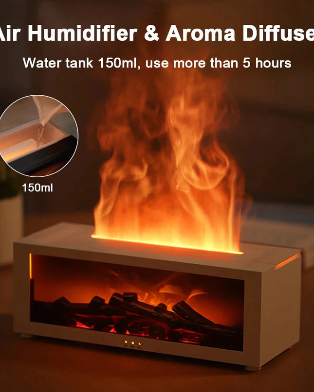 3D Flame Aromatherapy Diffuser